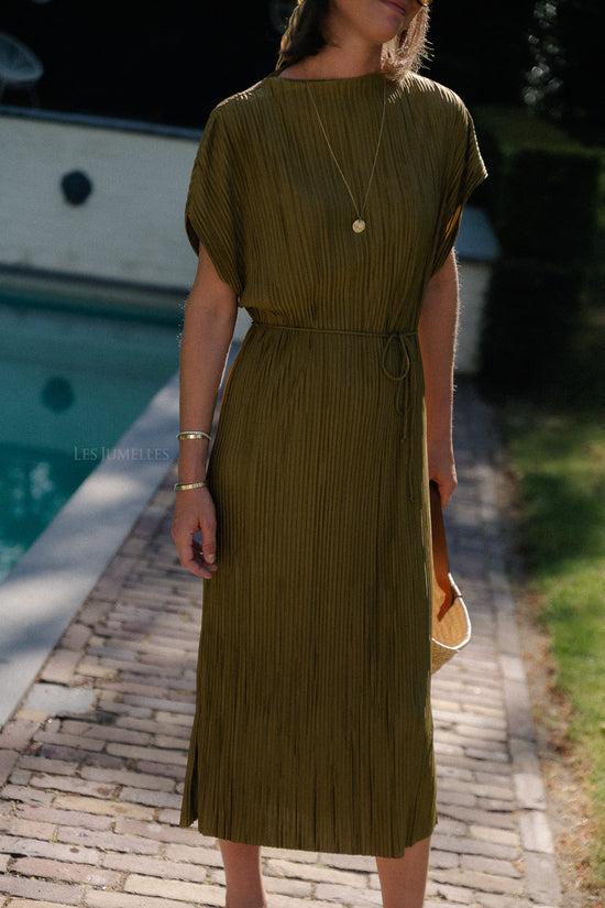 Les Jumelles Zanina Jurk Butternut