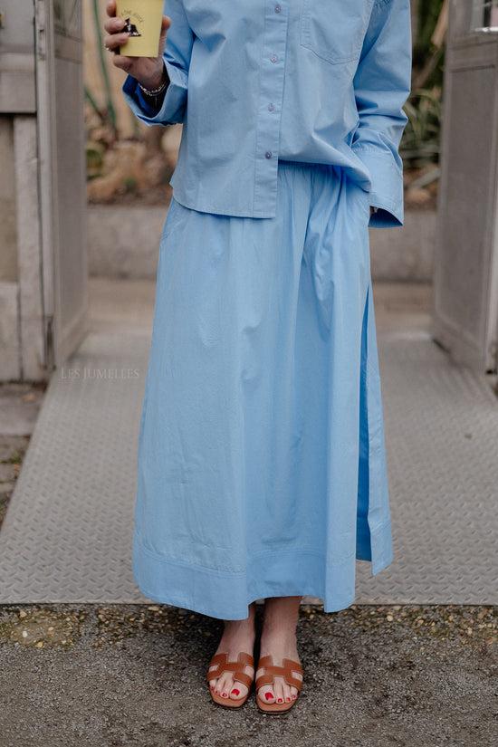 les jumelles ROULila HW ankle skirt little boy blue