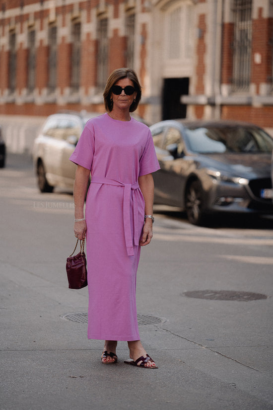 Les Jumelles SLFEssential SS Pocket Ankle Dress First Bloom