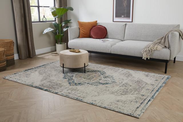 lifa living Aqua Vintage Vloerkleden Vintage vloerkleden in diverse kleuren en maten