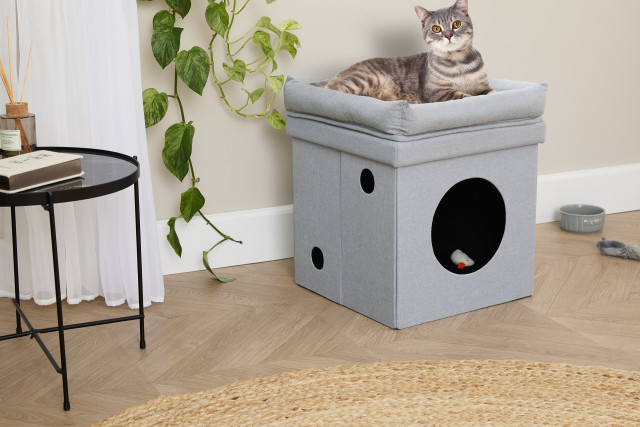 lifa living Kattenhuis met ligkussen