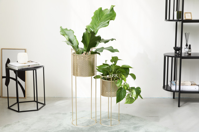 lifa living Nora plantenbakken - set 2: de perfecte mix van elegantie en functionaliteit