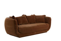 Light & Living Bank 236x105x80 Cm BRAILA Velvet Bruin