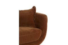 Light & Living Bank 236x105x80 Cm BRAILA Velvet Bruin