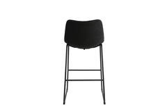 Light & Living Barkruk 47x46x99 Cm JEDDO Bouclé Zwart-zwart