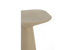 Light & Living Bijzettafel 28x28x53 Cm ABALA Mat Crème