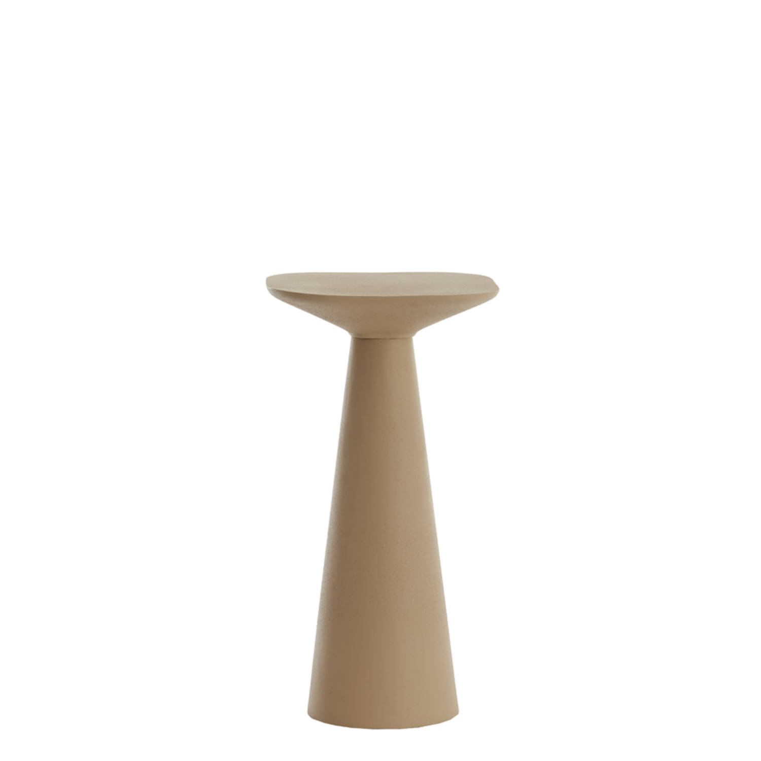 light & living Bijzettafel 28x28x53 cm ABALA mat taupe
