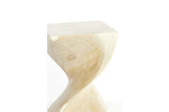 Light & Living Bijzettafel 30x30x45 Cm MUHAN Hout Licht Naturel