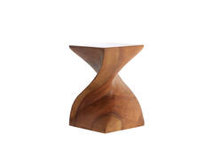 Light & Living Bijzettafel 30x30x45 Cm MUHAN Hout Naturel