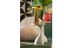 Light & Living Bijzettafel 40x33x61 Cm MACAU Mat Crème