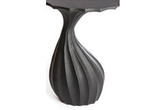 Light & Living Bijzettafel 41x36x63 Cm NYOKO Mat Zwart