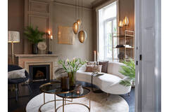 Light & Living Bijzettafel 43x27x53 Cm MARSH Antiek Brons