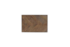 Light & Living Bijzettafel 45x30x62 Cm CHISA Mango Hout Bruin-zwart