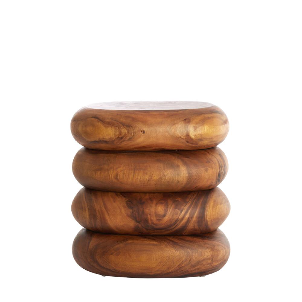 light & living Bijzettafel 45x31x48 cm FACUNDO hout naturel