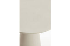 Light & Living Bijzettafel 45x45x59 Cm ABALA Mat Crème