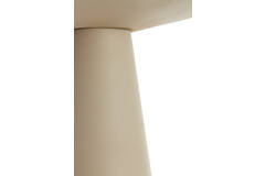 Light & Living Bijzettafel 45x45x59 Cm ABALA Mat Taupe