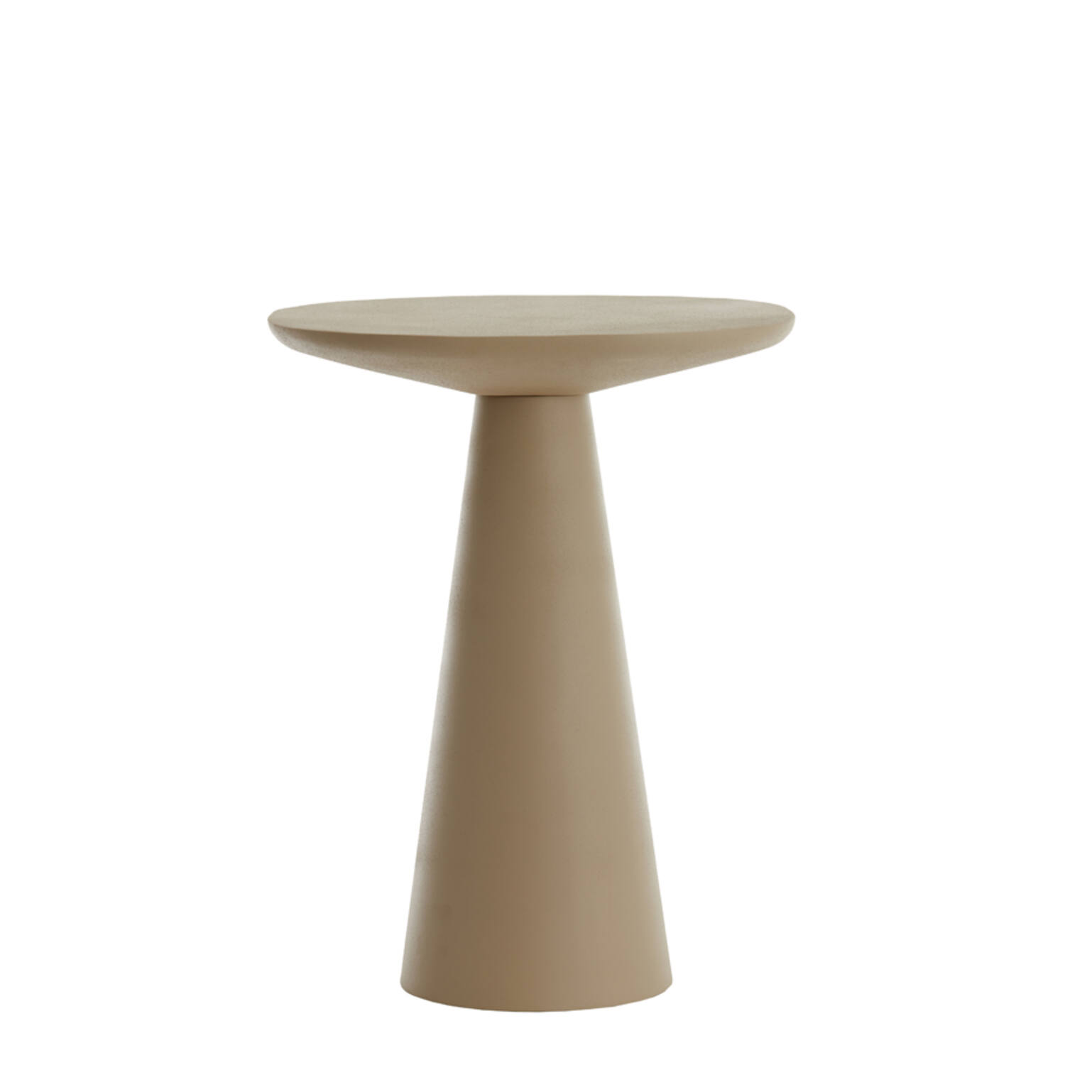 light & living Bijzettafel 45x45x59 cm ABALA mat taupe