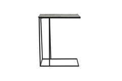 Light & Living Bijzettafel 48x26x60 Cm MACY Mat Zwart