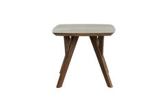 Light & Living Bijzettafel 50x50x42 Cm QUENZA Acacia Hout Bruin