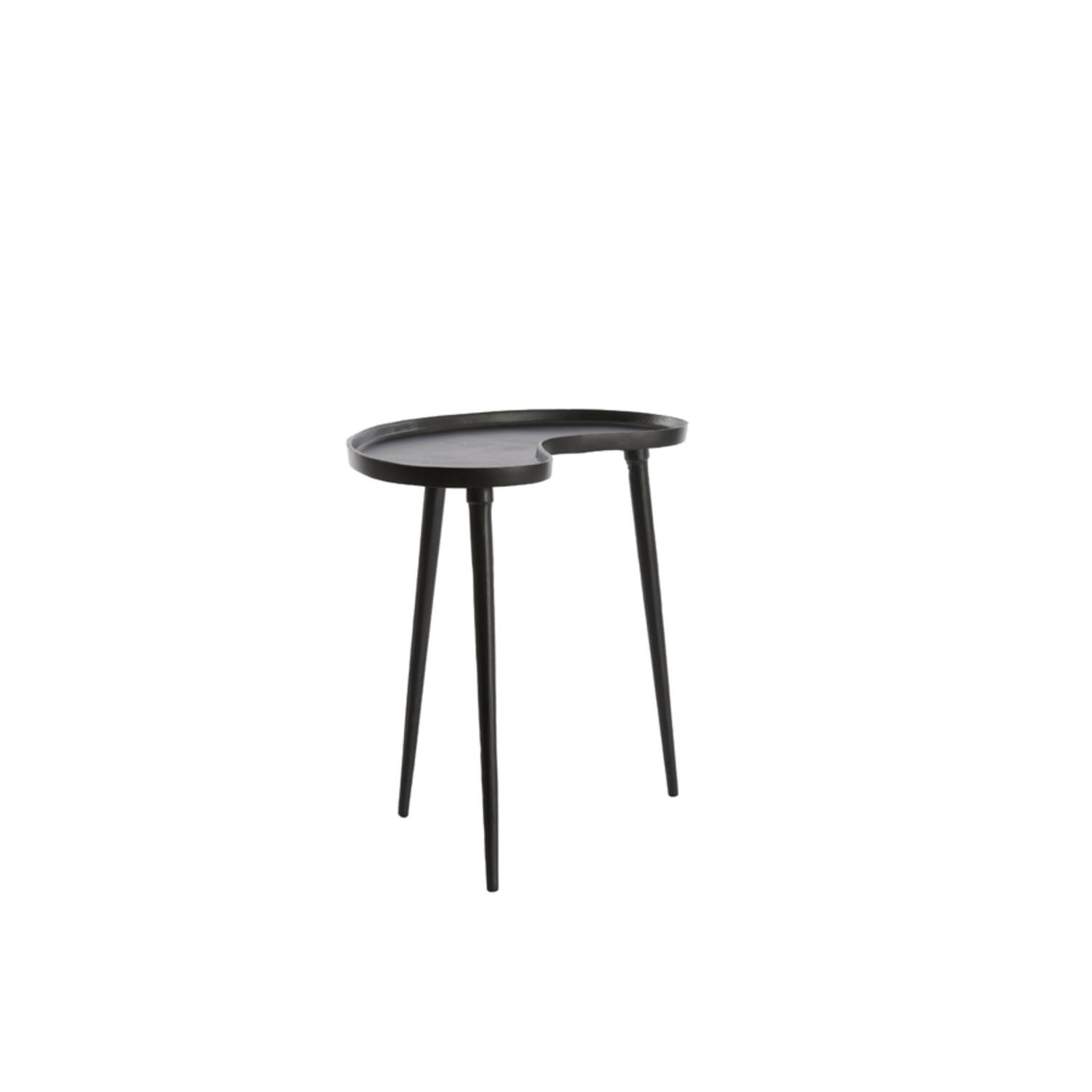 light & living Bijzettafel 53x30x48 cm LIENZ mat zwart