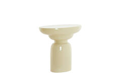 light & living Bijzettafel 55x32x51 cm MANCILLA glans zand