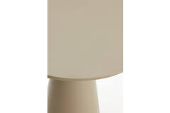 Light & Living Bijzettafel 60x60x41 Cm ABALA Mat Taupe