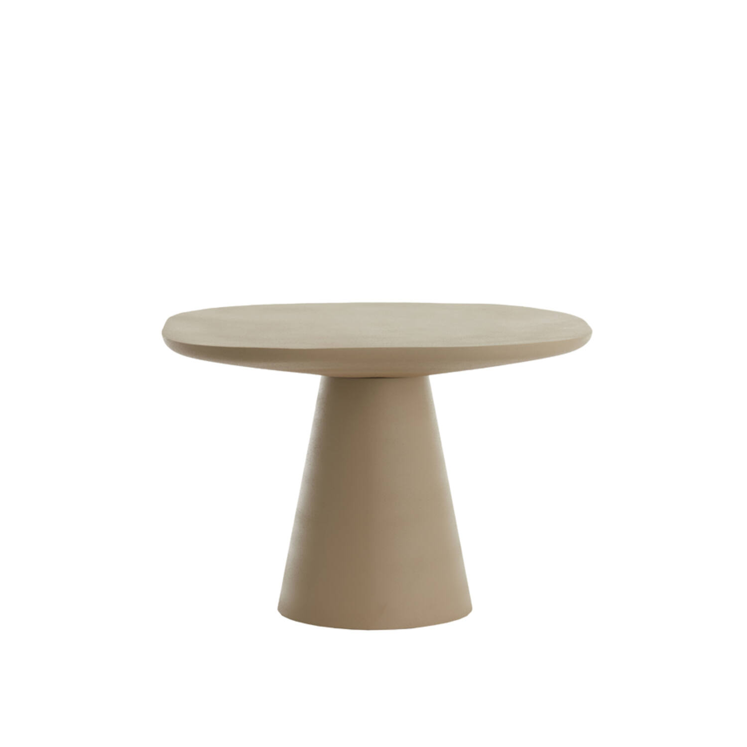 light & living Bijzettafel 60x60x41 cm ABALA mat taupe
