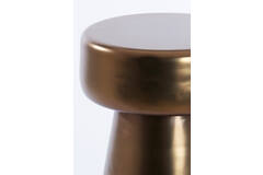 Light & Living Bijzettafel Ø29x47 Cm DAKWA Glanzend Bruin Brons
