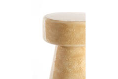 light & living Bijzettafel Ø29x47 cm DAKWA glanzend zand