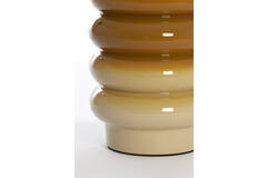 Light & Living Bijzettafel Ø30x39 Cm MIROGI Glanzend Okergeel