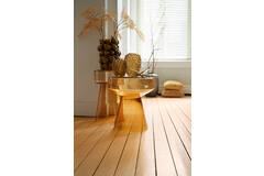 Light & Living Bijzettafel Ø30x50 Cm DAKWA Glas Okergeel