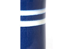 Light & Living Bijzettafel Ø33x44 Cm MOOCA Keramiek Donker Blauw-wit