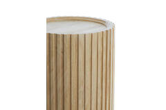 Light & Living Bijzettafel Ø33x47 Cm KIYOSE Mango Hout Naturel