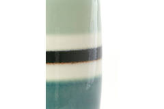 Light & Living Bijzettafel Ø34x46 5 Cm FRANCA Keramiek Groen-mint Groen