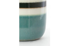 Light & Living Bijzettafel Ø34x46 5 Cm FRANCA Keramiek Groen-mint Groen