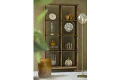 light & living Bijzettafel Ø34x46 5 cm FRANCA keramiek oker-crème