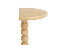 Light & Living Bijzettafel Ø35x54 Cm VEGLIO Hout Mat Naturel