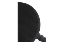 Light & Living Bijzettafel Ø35x54 Cm VEGLIO Hout Mat Zwart