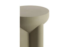 Light & Living Bijzettafel Ø36x42 Cm MIKADO Mat Licht Grijs