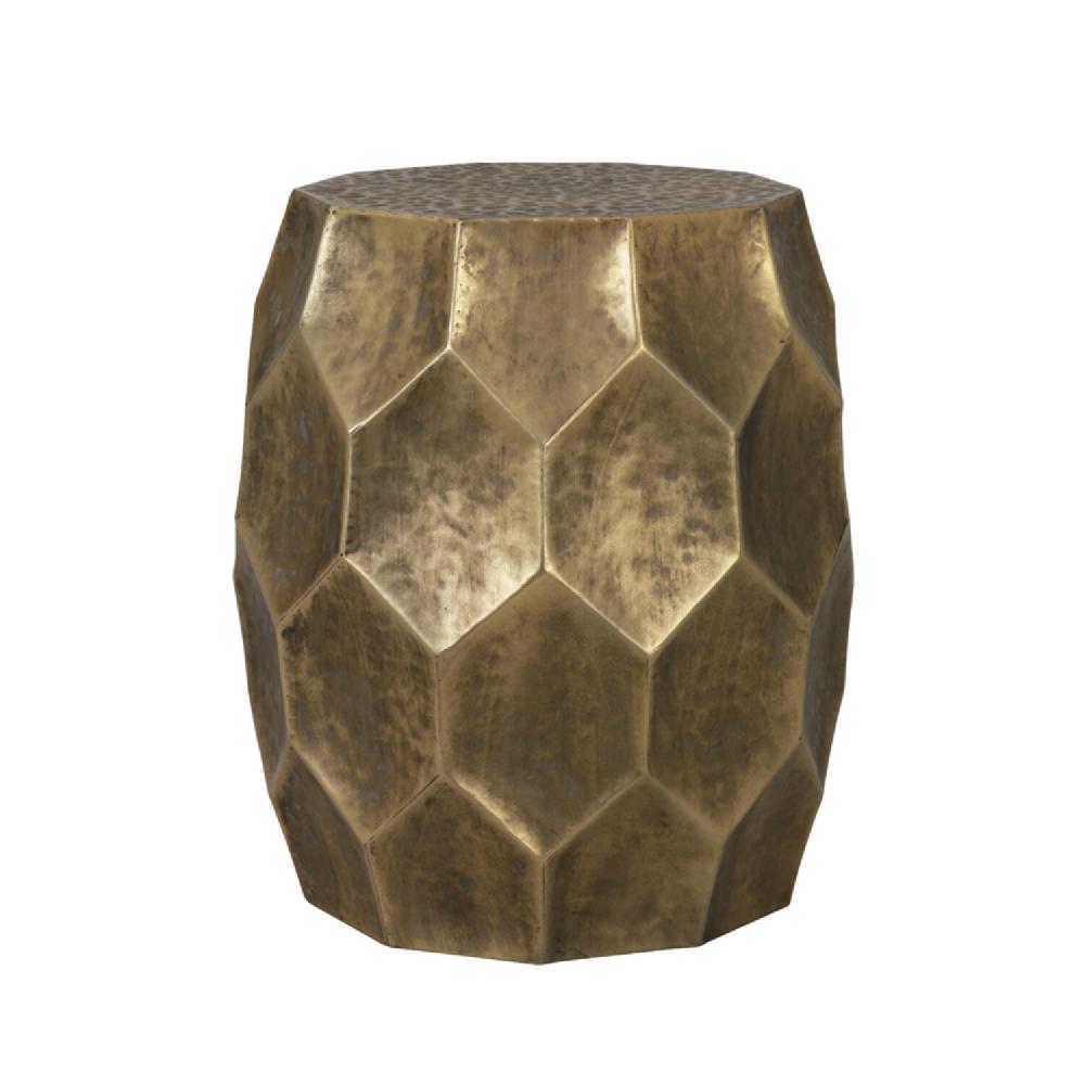 Light & Living Bijzettafel Ø37x42 5 Cm KALAN Antiek Goud