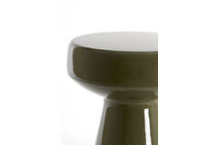 Light & Living Bijzettafel Ø38x42 Cm DAKWA Glanzend Donker Olijf Groen