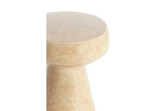 Light & Living Bijzettafel Ø38x42 Cm DAKWA Glanzend Zand