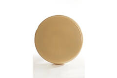 Light & Living Bijzettafel Ø40 5x51 Cm SAKIZ Crème+donker Oranje