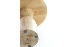 Light & Living Bijzettafel Ø40x50 Cm TORIR Mango Hout Naturel