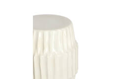 Light & Living Bijzettafel Ø40x52 Cm ISILI Keramiek Mat Wit