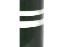 Light & Living Bijzettafel Ø42x34 Cm MOOCA Keramiek Donker Groen-wit