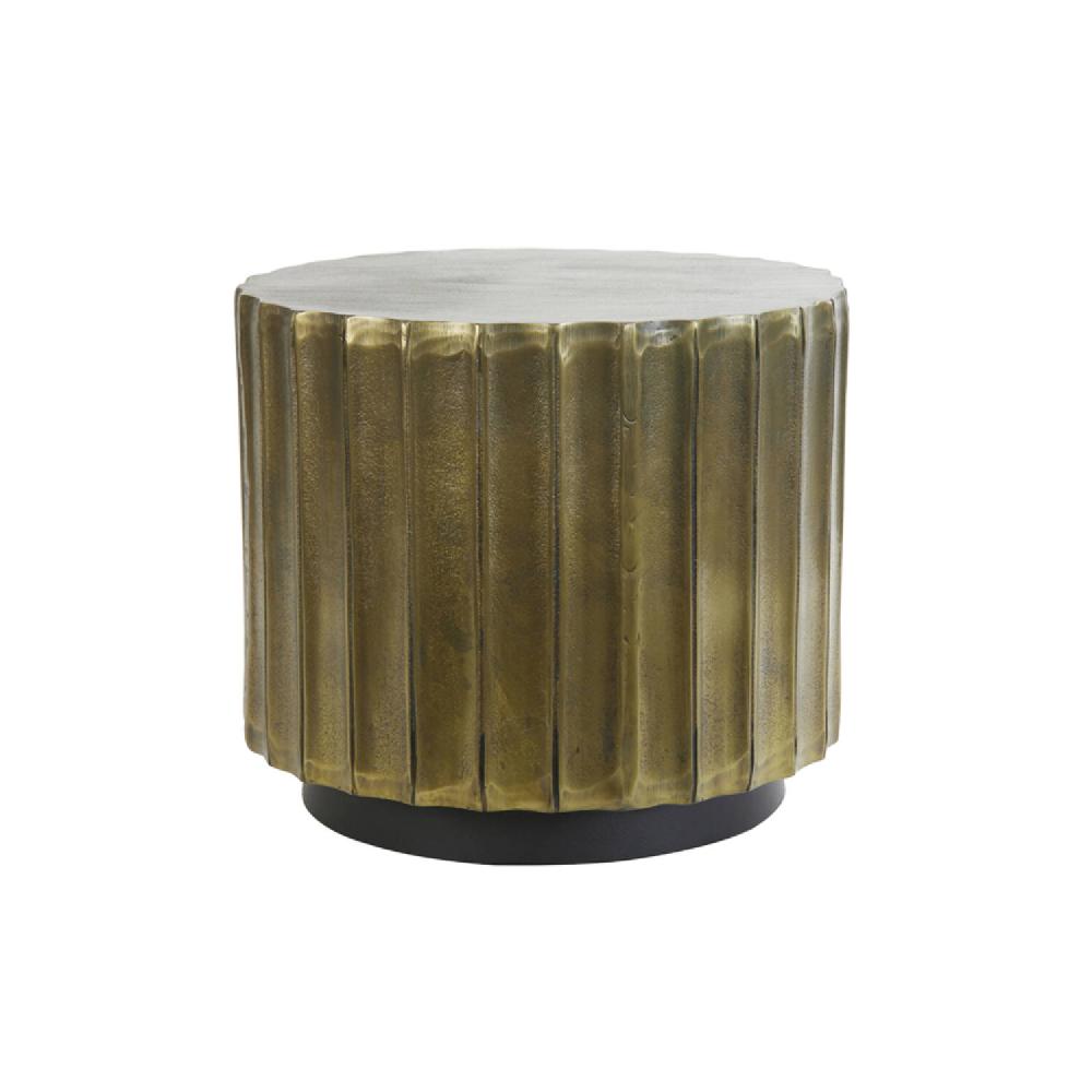 light & living Bijzettafel Ø45x39 cm KAVANGO antiek brons