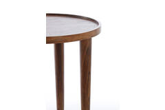Light & Living Bijzettafel Ø45x45 Cm QIANO Acacia Hout Bruin
