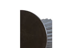 Light & Living Bijzettafel Ø45x56 Cm VEGLIA Mat Donker Bruin