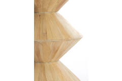 Light & Living Bijzettafel Ø45x60 Cm LARUS Mango Hout Naturel